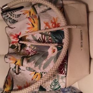 Dana Buchman tropical paradise tote nwot